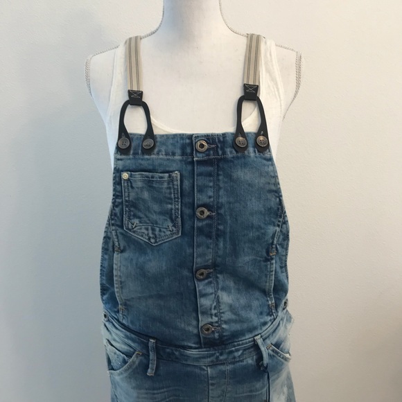 {g-star} overalls elwood moto style ankle denim - Picture 2 of 8